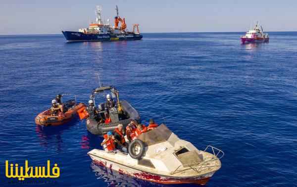 مصرع خمسة مهاجرين وفقدان 28 آخرين إثر غرق مركب