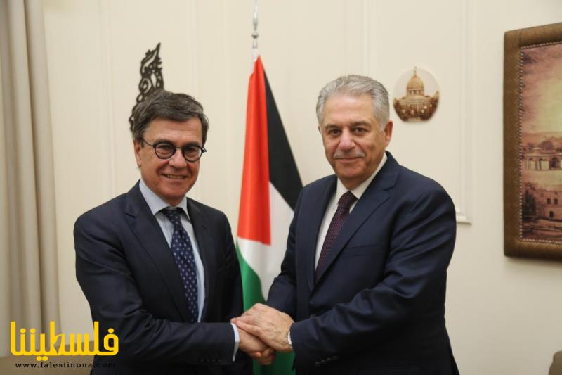 السَّفير دبور يلتقي سفير بلجيكا في لبنان