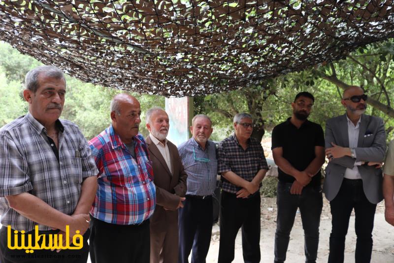 حركة "فتح" تشارك في اللقاء التضامني خميس الأسرى (250) في بلدة حولا الجنوبية