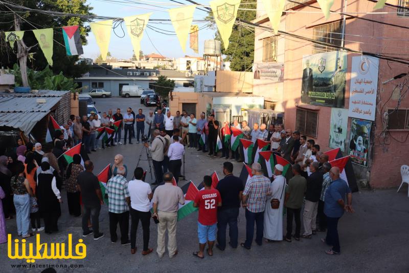 هيئة العمل الفلسطيني المشترك في منطقة صور تعتصم إسنادًا لجنين ومخيمها