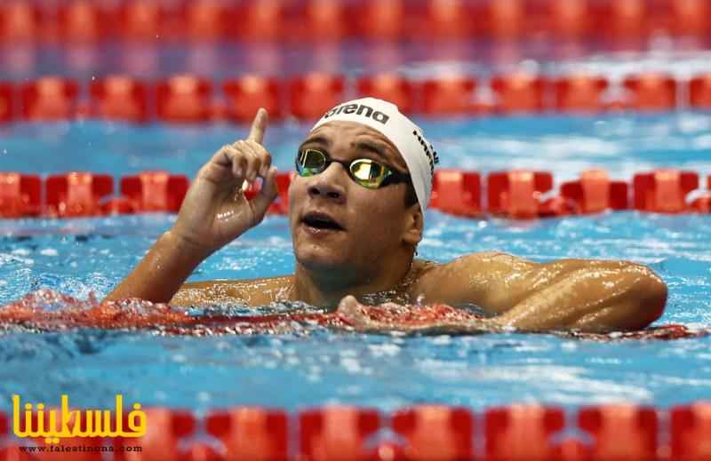 بطولة العالم للسباحة: التونسي الحفناوي يفوز بذهبية 1500 متر حرة