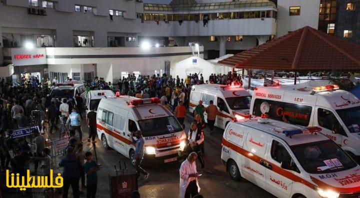 الاحتلال يرتكب مجزرة جديدة بقصف مدخل الشفاء الطبي في غزة