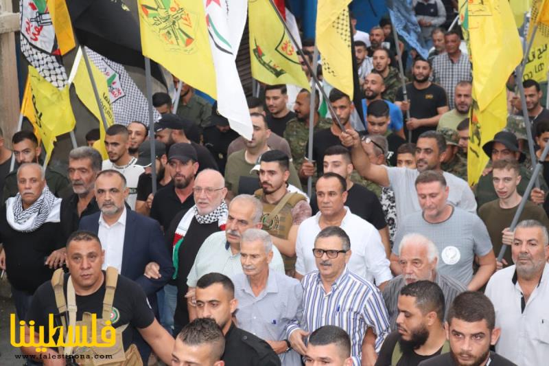 حركة "فتح" في الرشيدية تنظم مسيرةً حاشدةً دعمًا لشعبنا الفلسطي...