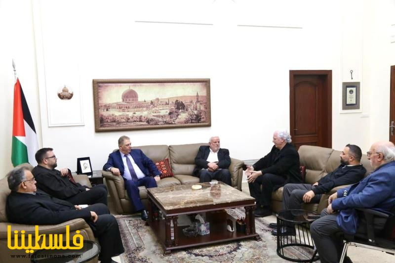 السَّفير دبور يستقبل الأمين العام لتيار المستقبل أحمد الحريري