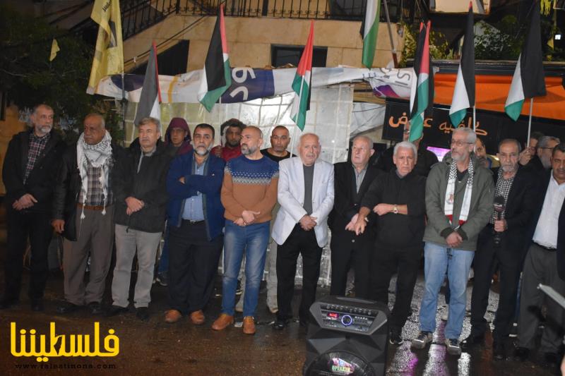 وقفة تضامن مع الصحافة الشهيدة في فلسطين