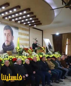 حركة "فتح" في صور تشارك حزب الله في تأبين ال...