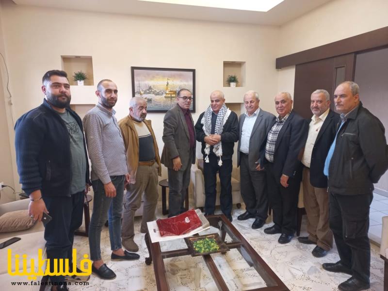 حركة "فتح" تزور مقبرة المنية في ذكرى عملية كمال عدوان وتلتقي رئيس جمعية النهضة الإجتماعية