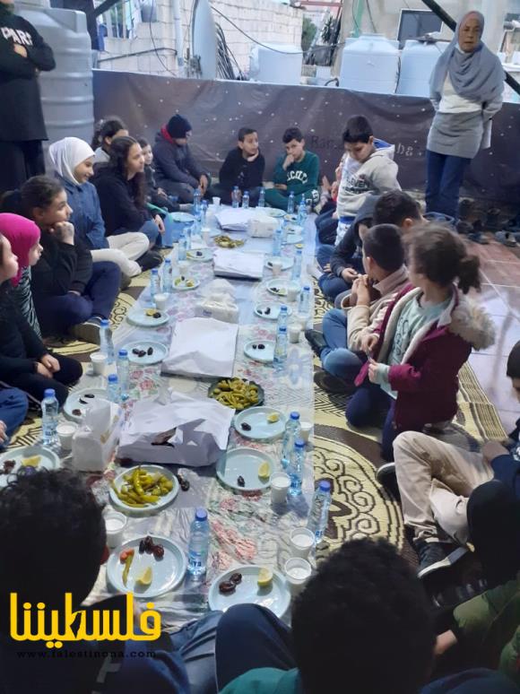 إفطار ليتامى أطفال مخيم شاتيلا في أجواء رمضانية