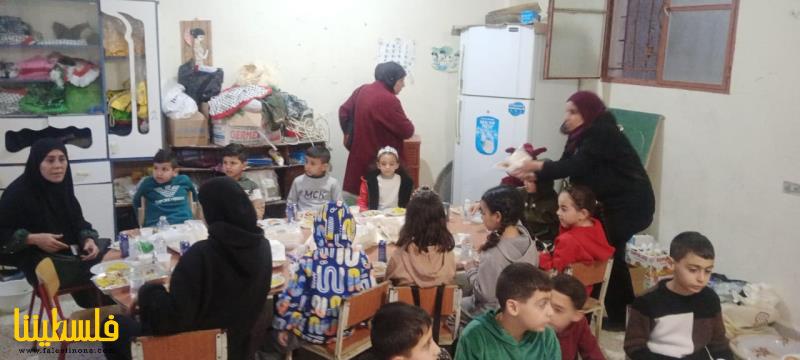 مكتب المرأة الحركي- شعبة الرشيدية ينظّم إفطارًا لأطفال نادي بيسان وفرقة يافا