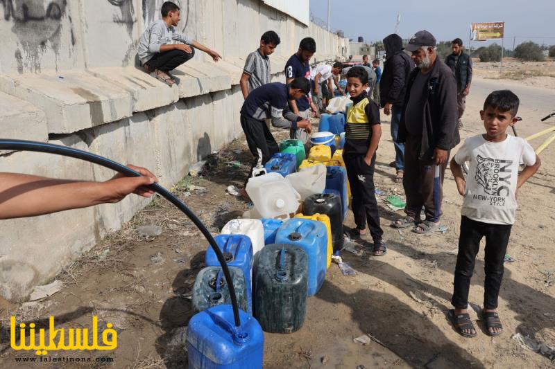"آكشن إيد": نقص المياه الصالحة للشرب في غزة تسبب بانتشار الأمراض