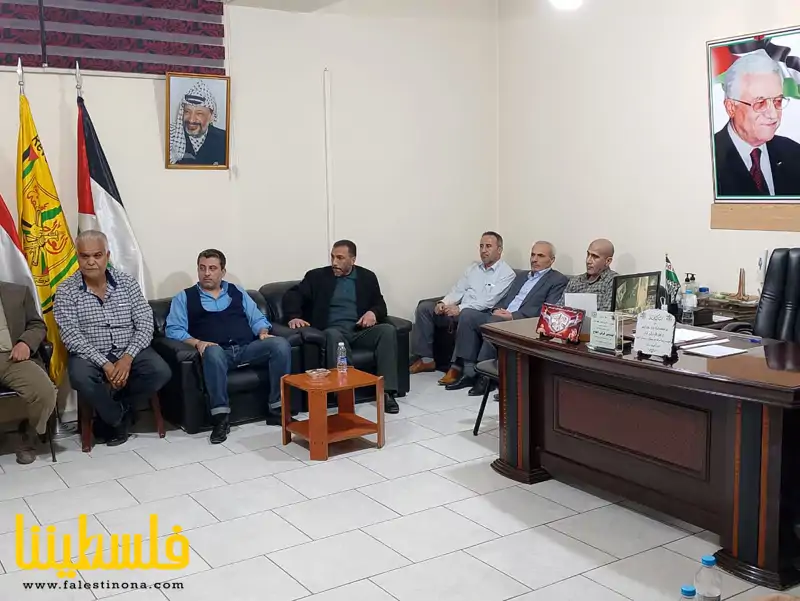قيادة حركة "فتح" تستقبل سماحة مفتي بعلبك -الهرمل فضيلة الشَّيخ بكر الرفاعي