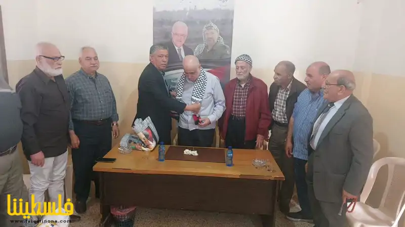 اتحاد نقابات عمال فلسطين في لبنان يكرم قيادة "فتح" في صيدا