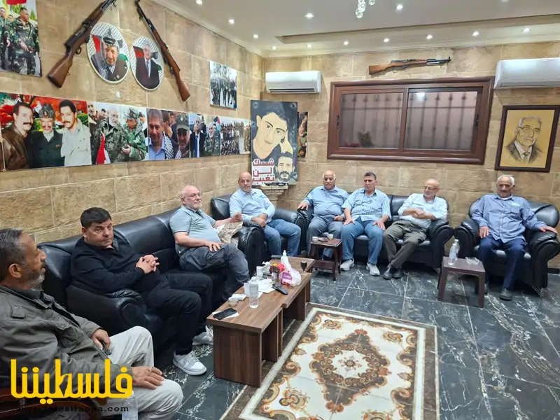 اللِّواء عبدالله يستقبل ممثل الاتحاد العام للأطباء والصيادلة الفلسطينيين في برلين د.تيسير بكار
