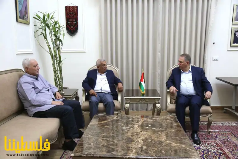 السَّفير دبور يلتقي الأمين العام للتنظيم الشعبي الناصري النائب...
