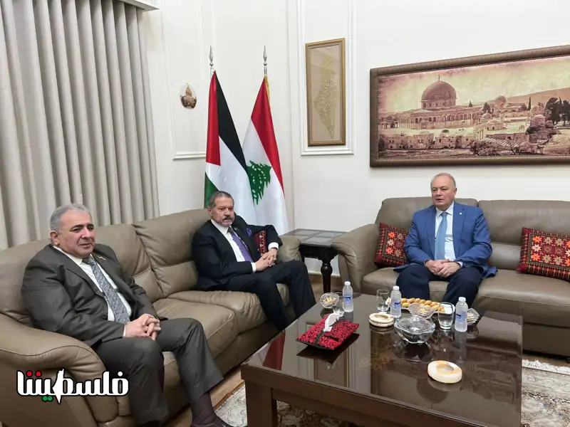 الممثل الخاص للرئيس والسفير الاسعد يلتقيان السفير الروسي في لبنان
