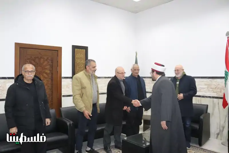 (تحت المقال - 9) - فتح في صور تزور دار الفتوى في صور وتلتقي المفتي الدكتور مدرار حبال