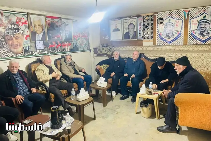 وفد "فتح" - شعبة البداوي يزور الهيئة الوطنية للمتقاعدين العسكريين في الشمال